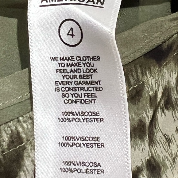 Good American Midi Jungle Print Slip Dress - Picture 6 of 7